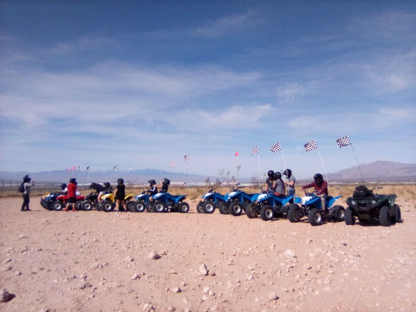 From Las Vegas: Nellis Dunes ATV Tour With Shuttle Transfer - Pricing and Booking