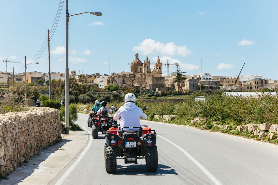 From Malta: Gozo Full-Day Quad Tour With Lunch and Boat Ride - Quad Bike Exploration