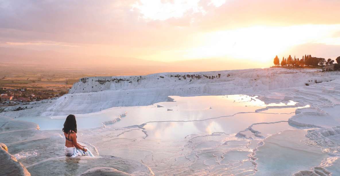 From Marmaris: Pamukkale Evening Tour With Transfer & Dinner - Pickup and Drop-off