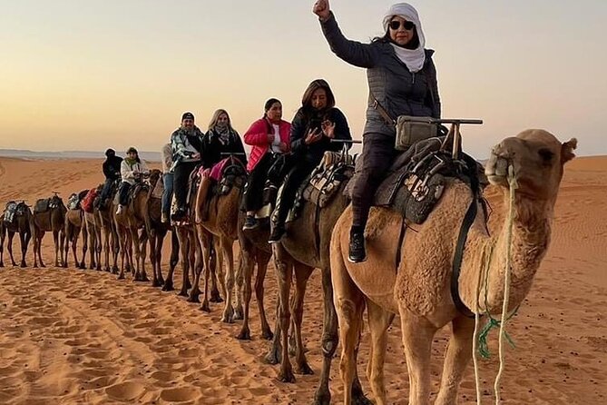 From Marrakech: 3-Day Merzouga Desert Safari - Magical Experience - Berber Music and Bonfire at the Camp