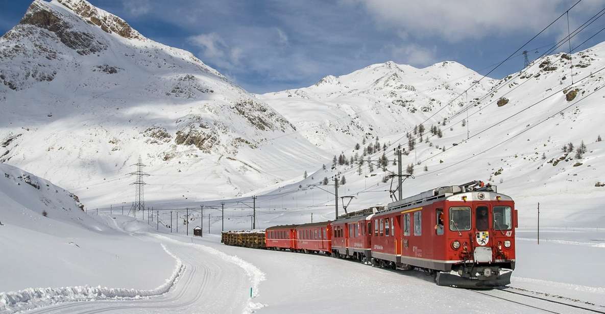 From Milan: Lake Como Cruise, St. Moritz & Bernina Red Train - Itinerary Highlights