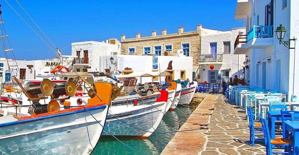 From Naxos: Private Boat Trip to Paros Island - Onboard Amenities