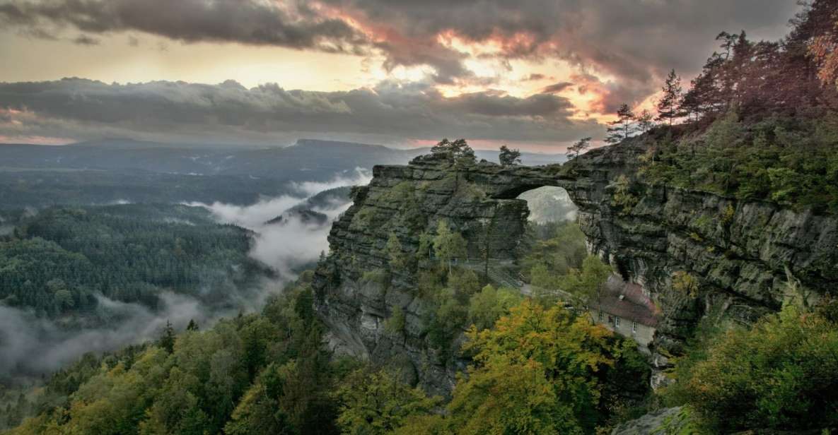 From Prague: Bohemian and Saxon Switzerland Day Trip - Bastei Bridge