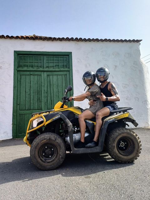 From Puerto De La Cruz: Quad Ride With Snack and Photos - Inclusions