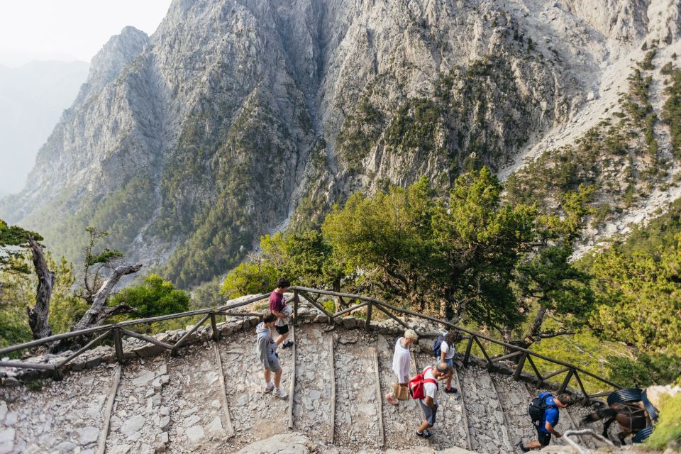 From Rethymno: Samaria Gorge Full-Day Trek With Pickup - Trekking Itinerary