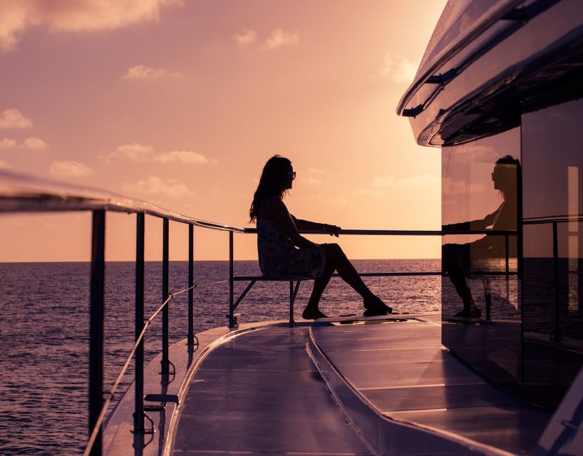 From Rhodes: Private Catamaran Sunset Cruise All Inclusive - Onboard Activities