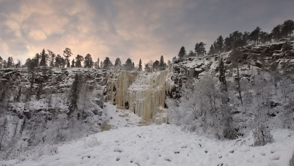 From Rovaniemi: Korouoma Frozen Waterfalls Small-Group Hike - Duration and Group Size