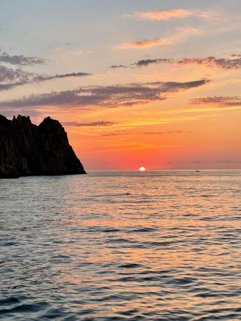 From Sagone/Cargèse: Sea Caves & Snorkeling Sunset Boat Tour - Capo Rosso Highlights