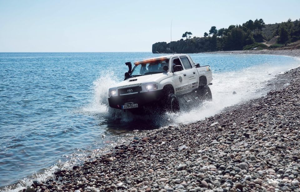 From Sithonia: Private 4x4 Off-Road Safari in Halkidiki - Itinerary Details