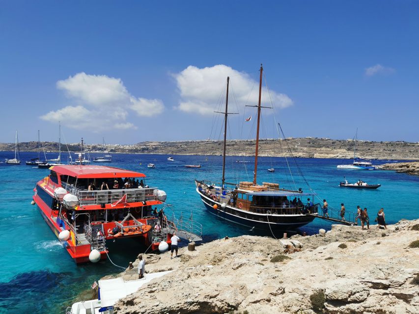 From Sliema or Bugibba: Two Islands Ferry to Comino and Gozo - Onboard Amenities