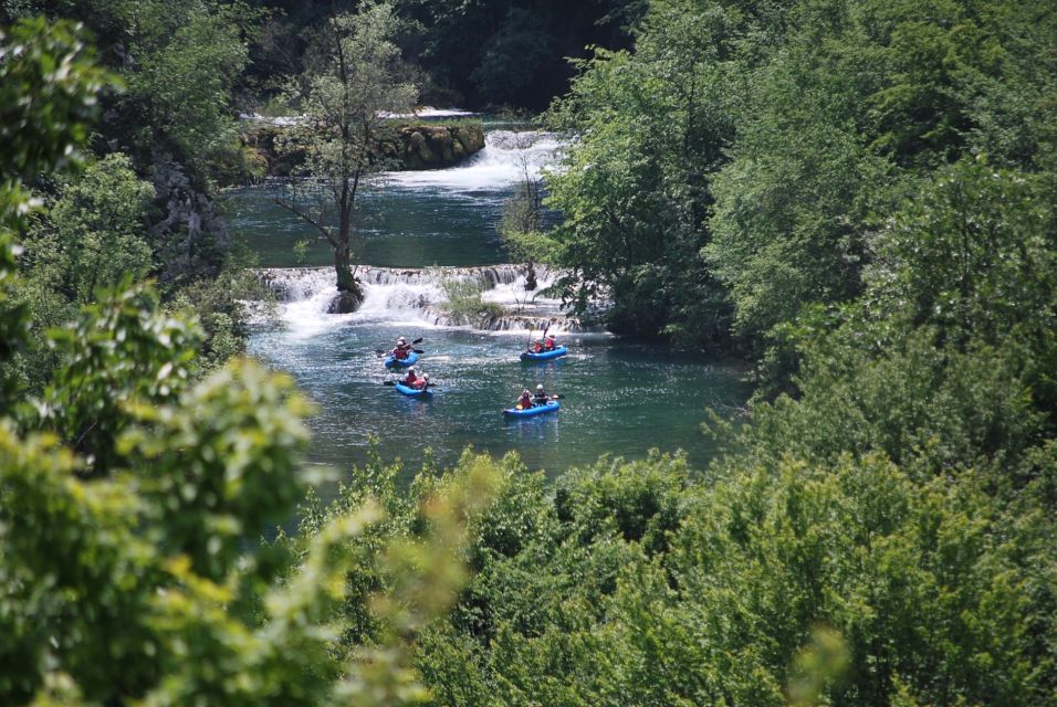 From Slunj: Mrežnica Canyon Kayaking Tour - Kayaking Experience