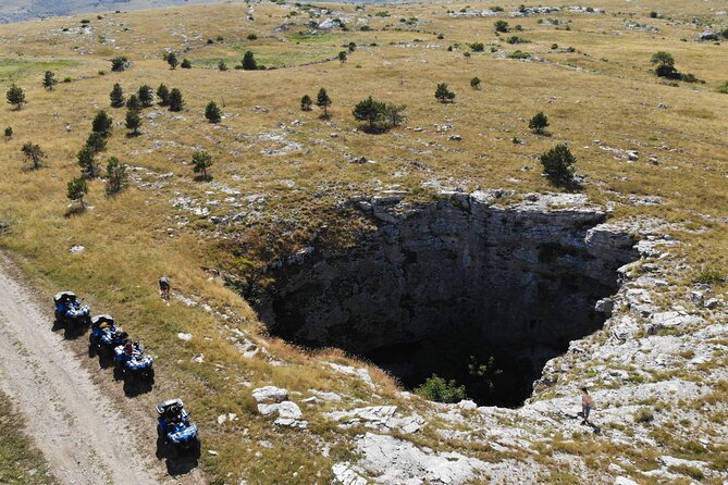 From Split: Small Group ATV Ride in Dinara NP - Meeting Point and Pickup