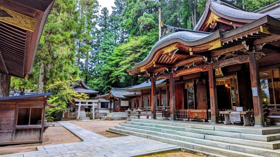 From Takayama: Immerse in Takayamas Rich History and Temple - Hachimangu Shrine