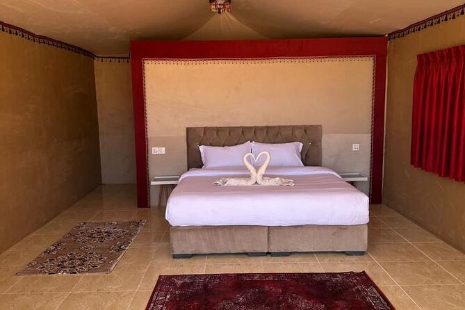 Full-Day Jeep Tour & Sleep in Luxury Tent With Private Bathroom - Bedouin Desert Camp Stay