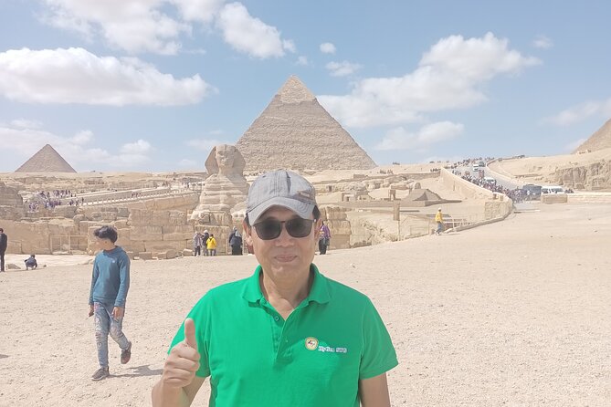 Full-Day Private Tour to Pyramids of Giza, Sphinx, Sakkara Pyramid - Included Experiences