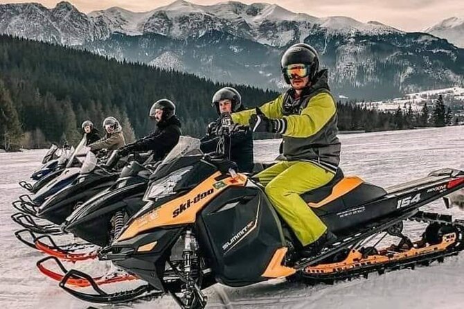 Full Day Tour Zakopane Snowmobiles Thermal Baths From Krakow - Snowmobile Rental Information