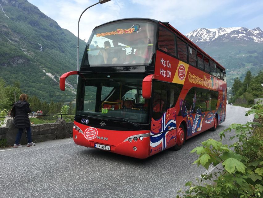 Geiranger: City Sightseeing Hop-On Hop-Off Bus Tour - Exploring the Norwegian Fjord Center