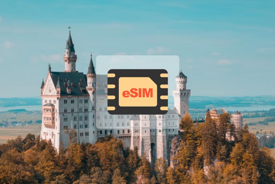 Germany: Europe Esim Mobile Data Plan - Coverage