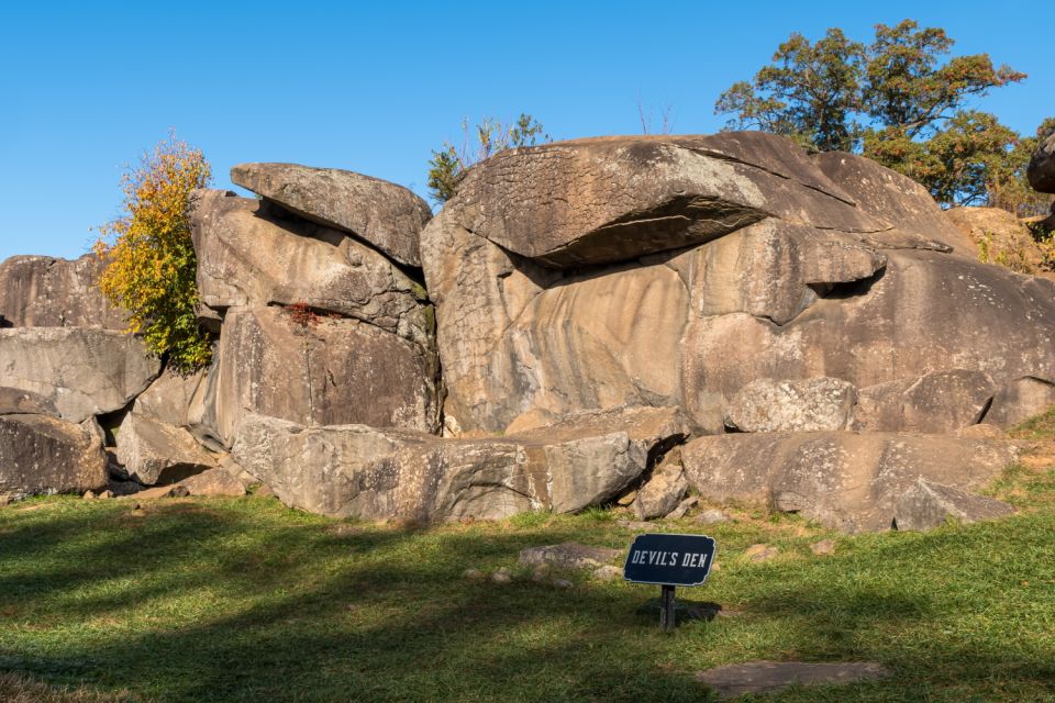 Gettysburg: Devil's Den Self-Guided Walking Tour - Tour Features