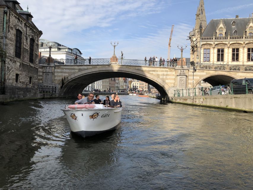 Ghent: 40-Minute Historical Boat Tour of City Center - Tour Details