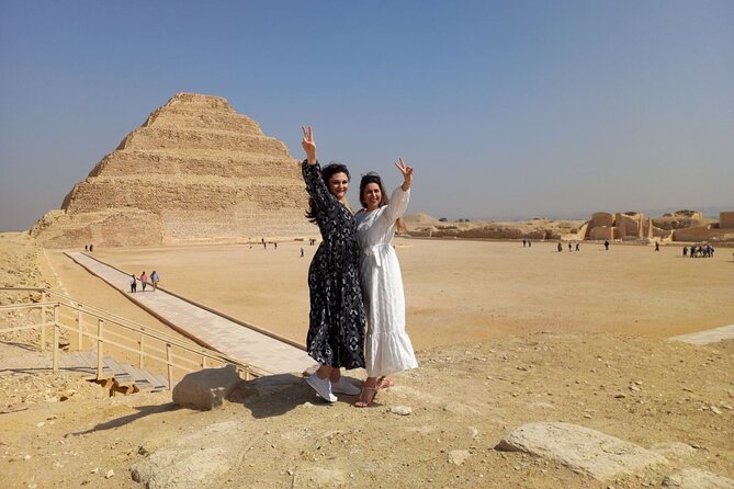 Giza Pyramids Sphinx Sakkara and Dahshur Private Day Tour - Inclusions and Exclusions