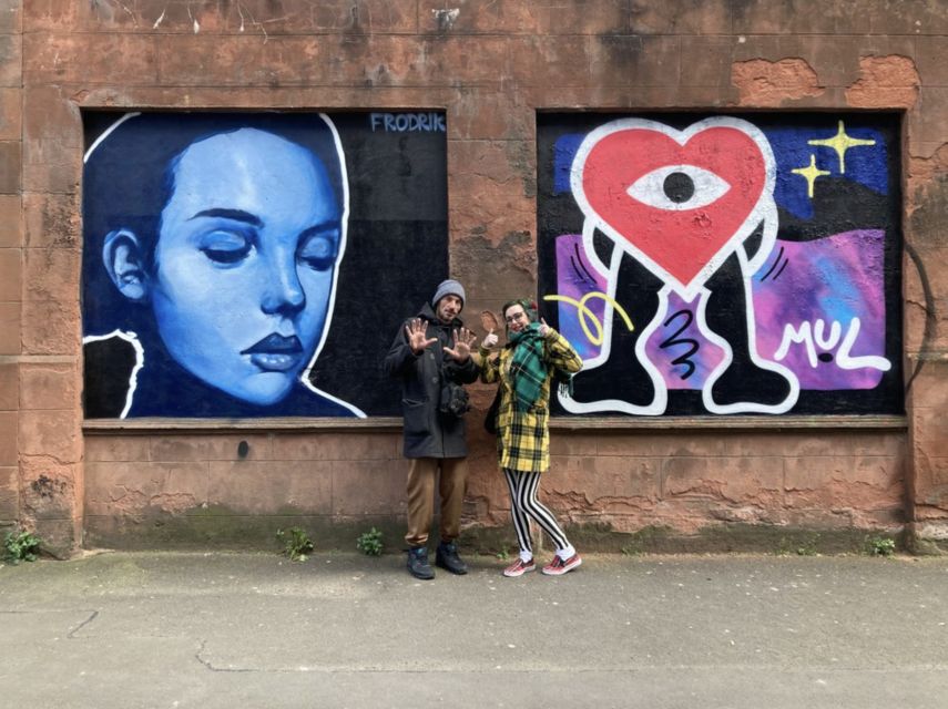 Glasgow: Private Street Art Walking Tour - Starting Location and Key Stops