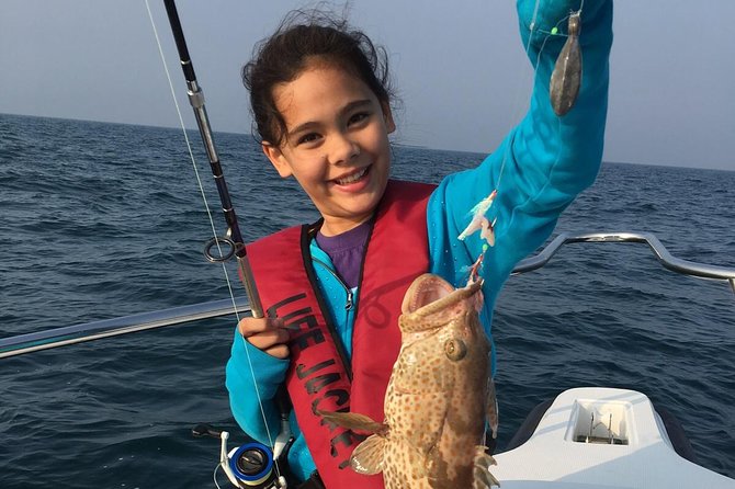 Go Fishing Dubai 5 Hours Trolling & Regular Fishing - Included Amenities and Gear