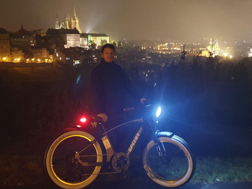 Gorgeous Prague Night Retro E-Bike Tour ( Live Guided ) - Experience and Tour Features