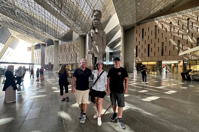 Grand Egyptian Museum, Grand Staircase & Lunch - Logistics