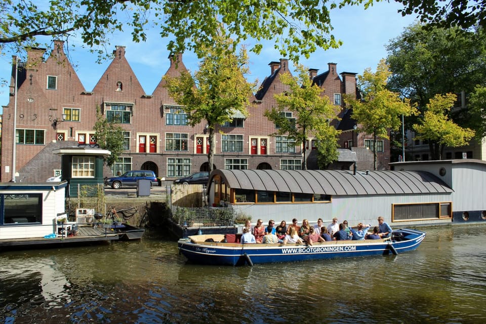 Groningen: Open Boat City Canal Cruise - Highlights of the Experience