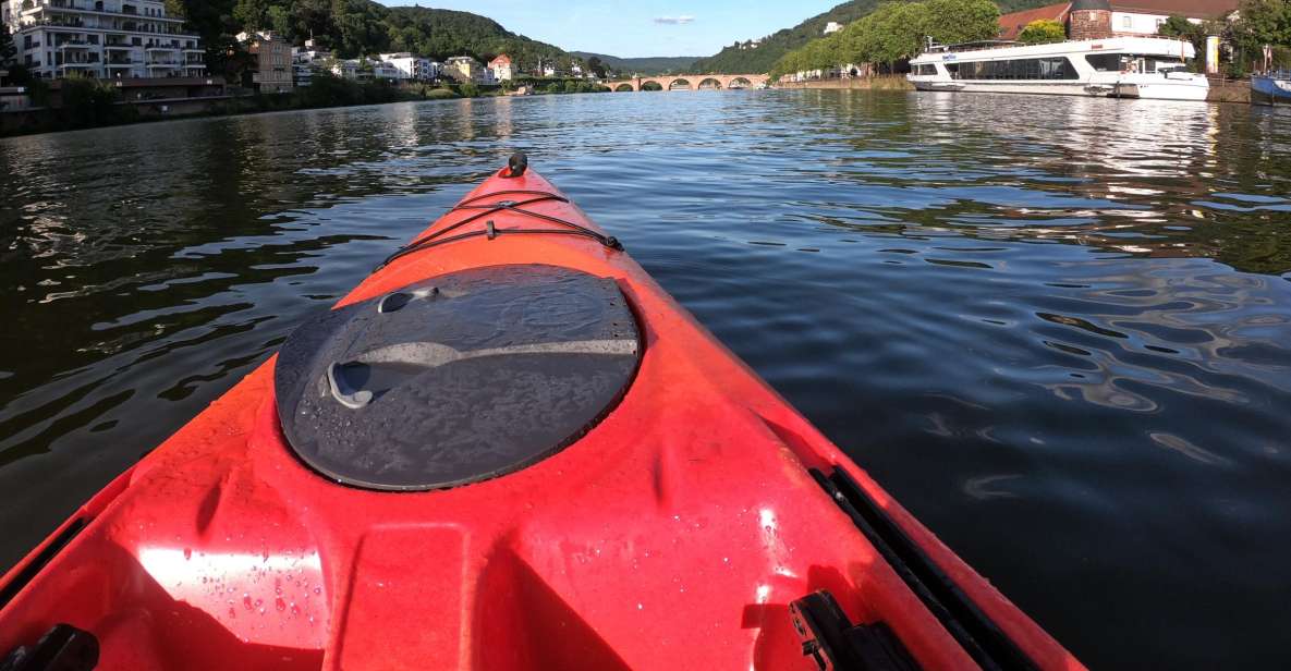 Heidelberg: 2-Hour Kayak Tour - Tour Inclusions and Exclusions