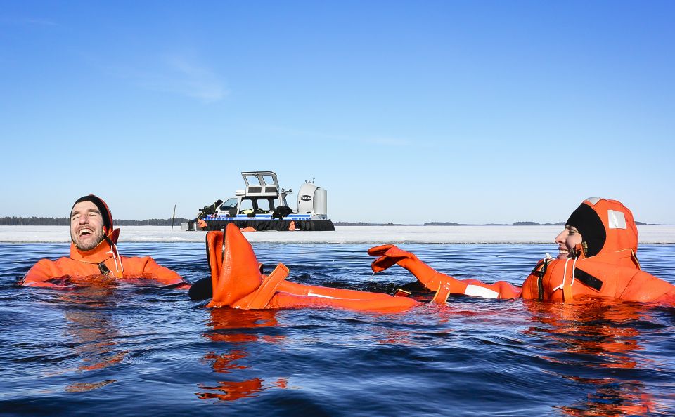 Helsinki: Arctic Hovercraft Experience With Lunch - The Hovercraft Ride