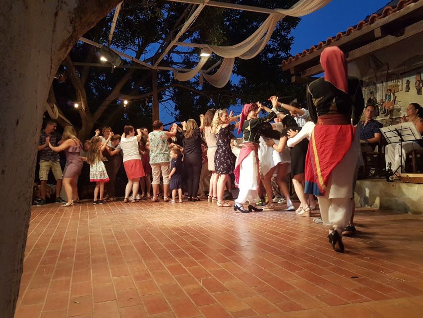 Heraklion Crete: Cretan and Greek Dance Lesson at Arolithos - Included Amenities