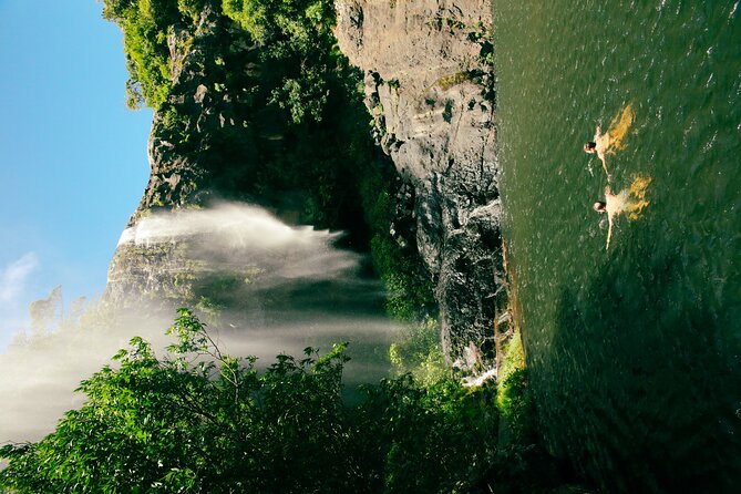 Hiking Sept Cascades (Tamarind Falls) - Half Day - Admiring the Stunning Waterfalls