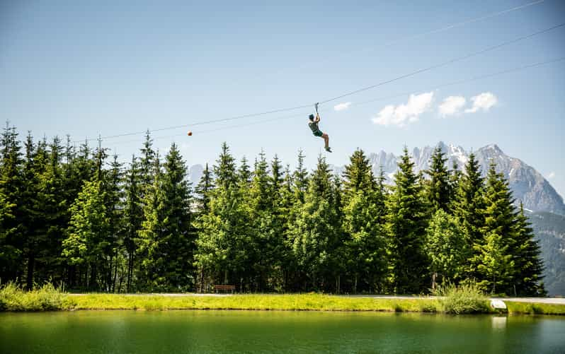 Hornpark - High Ropes Course - Included Amenities and Safety Measures