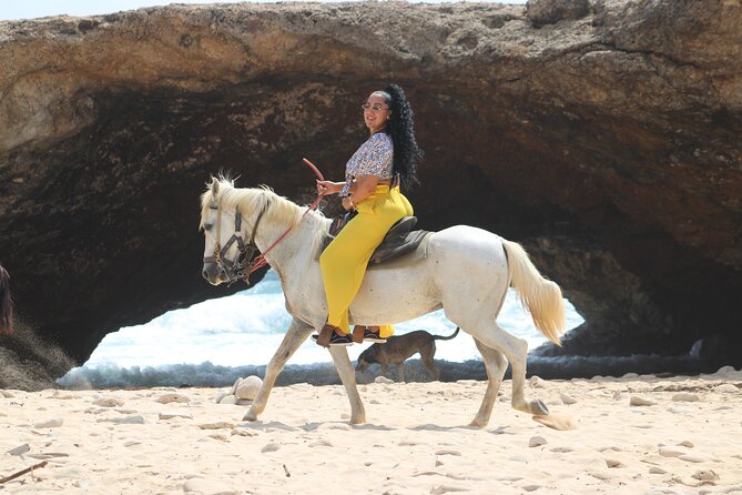 Horseback Riding and Natural Pool Adventure in Aruba - Natural Pool Exploration