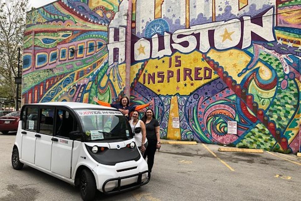 Houston: Mural Tour by Electric Cart - Highlights of the Experience