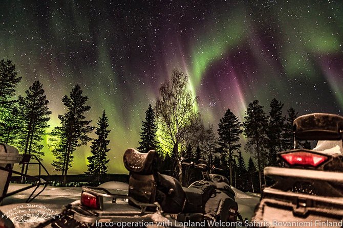 Hunting Northern Lights by Snowmobiles - Meeting and Pickup Arrangements