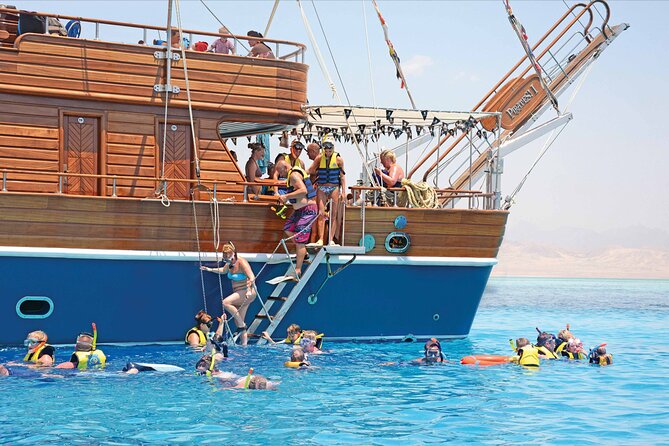 Hurghada Pirates Sailing Boat to Orange Bay & Buffet Lunch - Meeting and Pickup