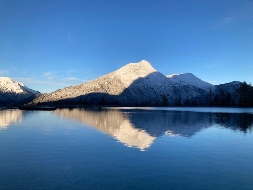 Ice Bathing in the Mountain Lake - Inclusions