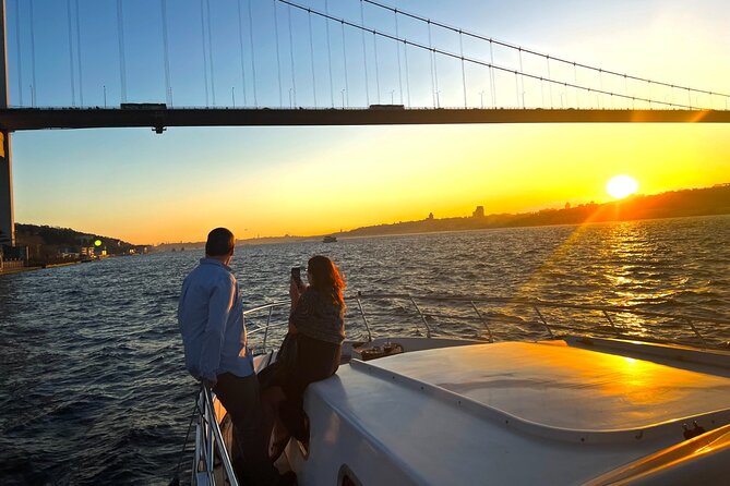 Istanbul Bosphorus Sunset Yacht Cruise With Live Guide And Snacks - Confirmation