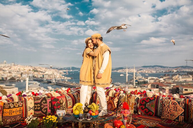 Istanbul Rooftop Photoshoot With Flying Dress - Meeting and Pickup Details