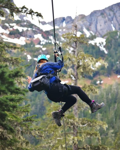 Juneau: Alpine Zipline Adventure - Zipline Experience Highlights