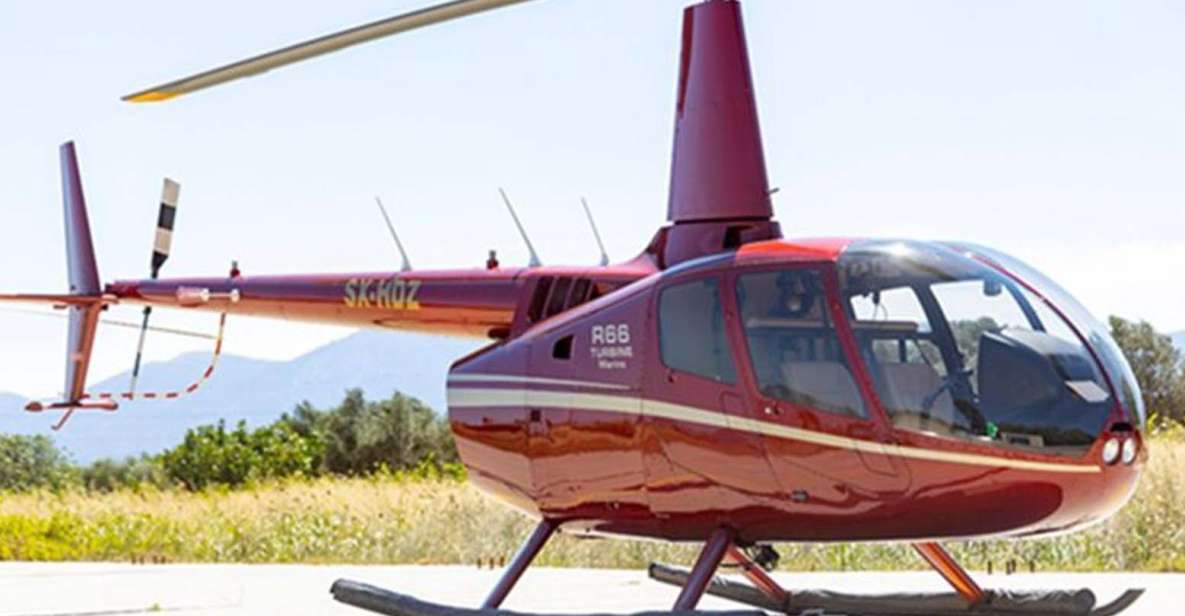 Kea: Private Helicopter Transfer to Athens - Aerial Experience