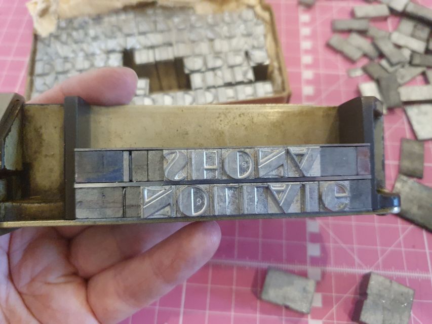 Kildare: Letterpress Printmaking Workshop With Instructor - Learning Experience