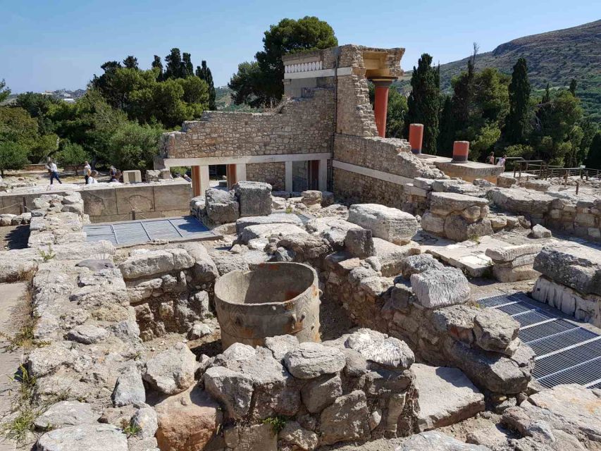 Knossos Palace and Village Pottery Tour - Inclusions