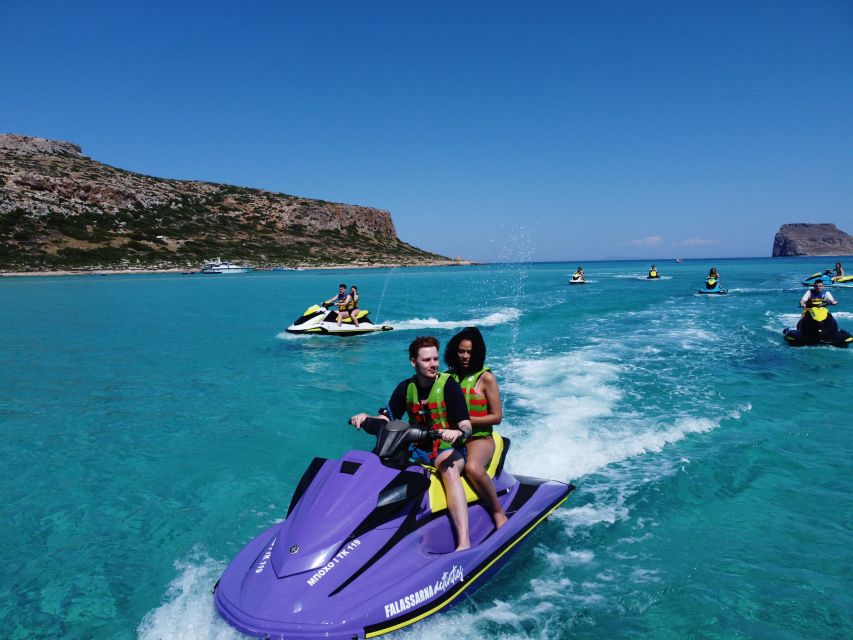 Kolymvari - Afrata & Menies Jet Ski Safari - Tour Guide and Language