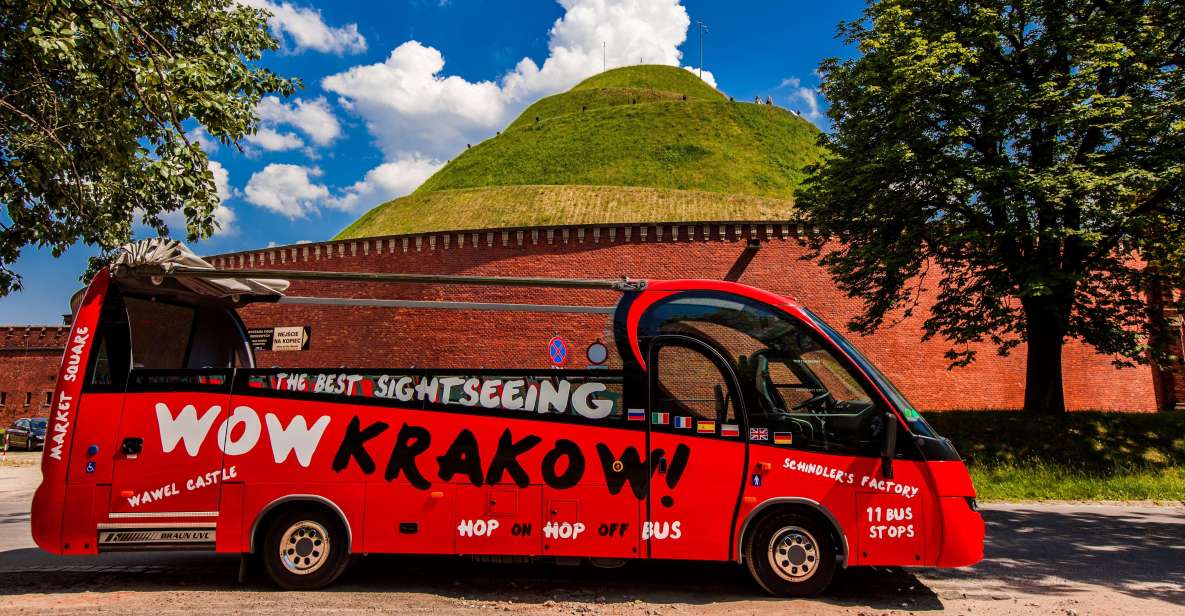 Kraków: Hop-On Hop-Off Bus Ticket - Attractions and Sightseeing