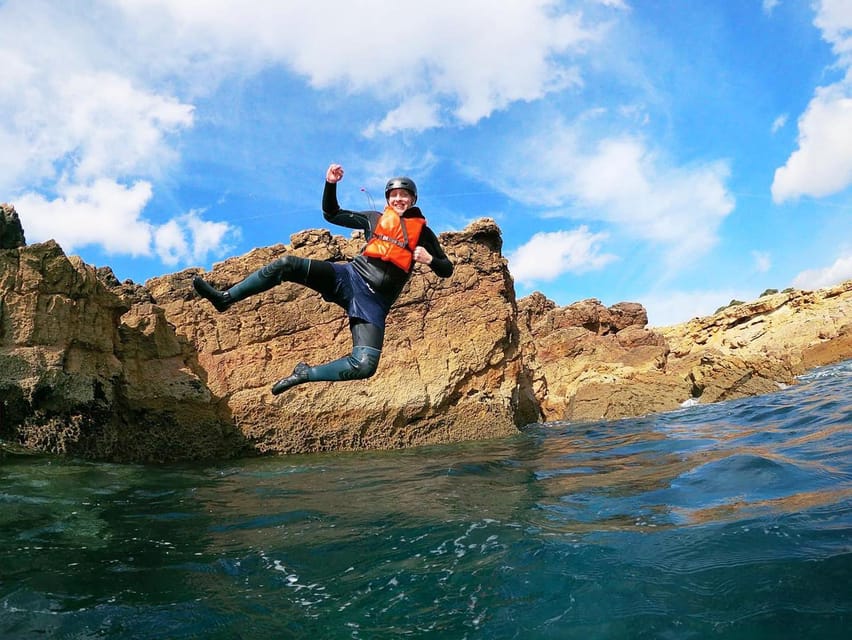 Lagos: Algarve Coasteering and Snorkeling Adventure - Coasteering Experience