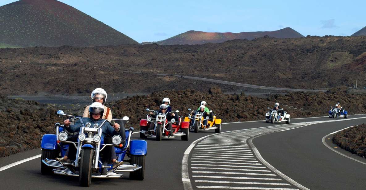 Lanzarote: Three Wheeler Trike Tour for Three People - Inclusions and Accessibility